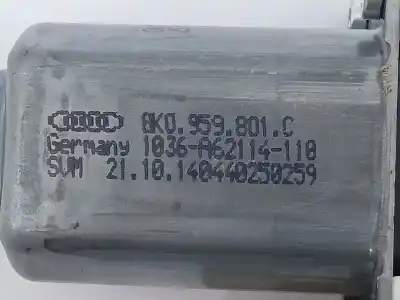 Second-hand car spare part left front window motor for audi a1 (8x1, 8xk) 1.6 tdi oem iam references 8k0959801c 1036a62114110  Second-hand car spare part left front window motor for audi a1 (8x1, 8xk) 1.6 tdi oem iam references 8k0959801c 1036a62114110