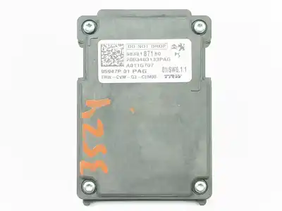 Second-hand car spare part electronic module for opel corsa f elegance oem iam references 9838187180  