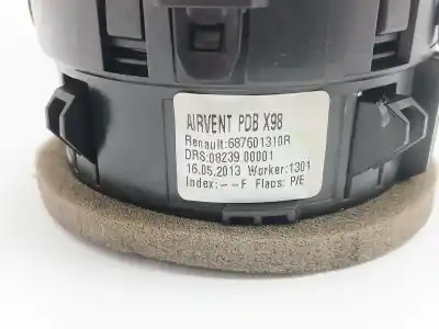 Автозапчасти б/у аэрационная решетка за renault clio iv (bh_) 1.2 16v ссылки oem iam 687601310r  