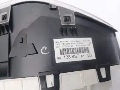 Автозапчасти б/у приборная доска за peugeot 208 i (ca_, cc_) 1.2 vti 82 ссылки oem iam 9813848780  