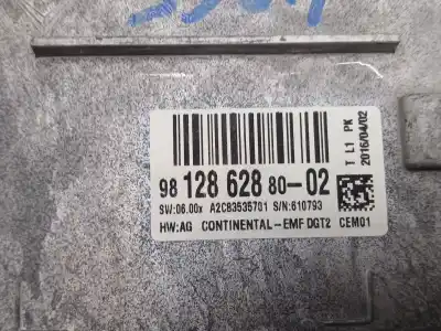 Автозапчастина б/у багатофункційний дисплей для peugeot 208 i (ca_, cc_) 1.2 vti 82 посилання на oem iam 9812862880  