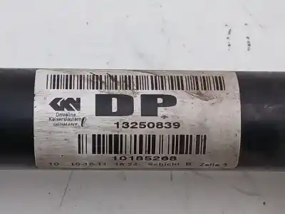 Автозапчасти б/у передняя правая трансмиссия за opel astra j (p10) 1.7 cdti (68) ссылки oem iam 13250839  