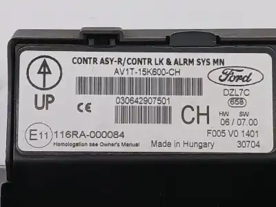 Second-hand car spare part electronic module for ford fiesta vi (cb1, ccn) 1.0 ecoboost oem iam references av1t15k600ch  