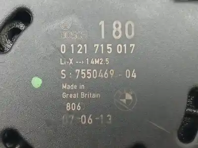 Peça sobressalente para automóvel em segunda mão alternador por bmw 1 (e81) 118 i referências oem iam 755046904 0121715017 