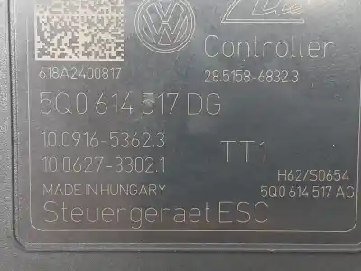 İkinci el araba yedek parçası abs için skoda superb iii (3v3) 2.0 tdi oem iam referansları 5q0614517dg 10022014154 10091653623 İkinci el araba yedek parçası abs için skoda superb iii (3v3) 2.0 tdi oem iam referansları 5q0614517dg 10022014154 10091653623