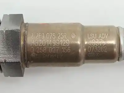 Peça sobressalente para automóvel em segunda mão sonda lambda por renault kadjar (ha_, hl_) 1.6 dci 130 referências oem iam 226907825r h8201499129 0258027156