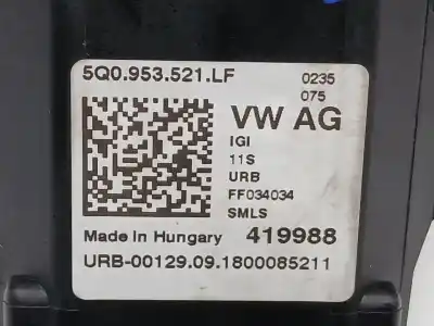 Pièce détachée automobile d'occasion commutateur multifonctions pour skoda superb iii (3v3) 2.0 tdi références oem iam 5q0953521lf 5q0953502ae  Pièce détachée automobile d'occasion commutateur multifonctions pour skoda superb iii (3v3) 2.0 tdi références oem iam 5q0953521lf 5q0953502ae
