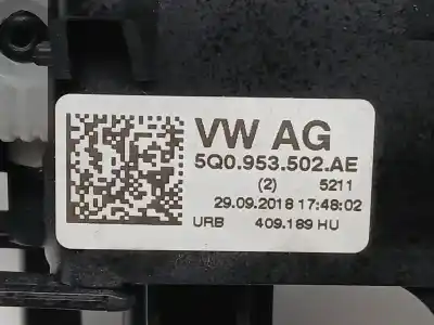 Pièce détachée automobile d'occasion commutateur multifonctions pour skoda superb iii (3v3) 2.0 tdi références oem iam 5q0953521lf 5q0953502ae  Pièce détachée automobile d'occasion commutateur multifonctions pour skoda superb iii (3v3) 2.0 tdi références oem iam 5q0953521lf 5q0953502ae