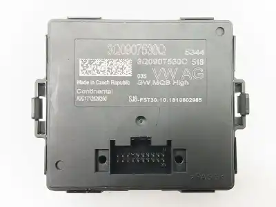 Tweedehands auto-onderdeel elektronische module voor skoda superb iii (3v3) 2.0 tdi oem iam-referenties 3q0907530q Tweedehands auto-onderdeel elektronische module voor skoda superb iii (3v3) 2.0 tdi oem iam-referenties 3q0907530q