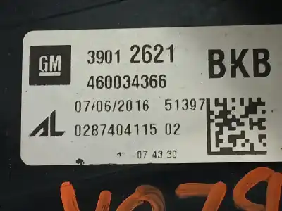 Автозапчастина б/у лівий ход ліхар для opel corsa e (x15) 1.3 cdti (08, 68) посилання на oem iam 39012621   Автозапчастина б/у лівий ход ліхар для opel corsa e (x15) 1.3 cdti (08, 68) посилання на oem iam 39012621