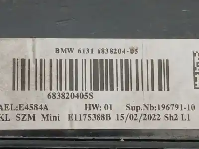 Автозапчастина б/у многофункційне управління для mini mini (f55) cooper посилання на oem iam 6131683820405  