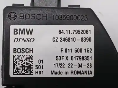 Автозапчастина б/у стійкість на нагревання для mini mini (f55) cooper посилання на oem iam 64117952061 f011500152 cz2468108390