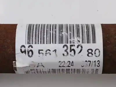 Pezzo di ricambio per auto di seconda mano trasmissione anteriore sinistra per citroen c3 picasso (sh_) 1.6 hdi 90 riferimenti oem iam 9656135280  