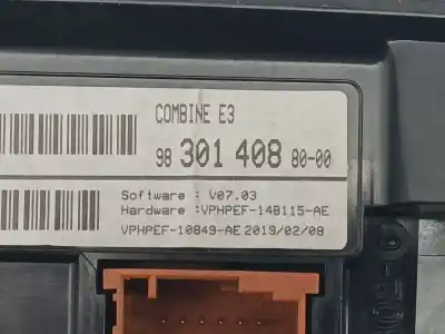 Автозапчасти б/у приборная доска за citroen c4 cactus 1.5 bluehdi 100 ссылки oem iam 9830140880  