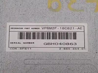 Second-hand car spare part audio system / radio cd for ford focus lim. (cb4) trend oem iam references vp6m2f18c821ae  