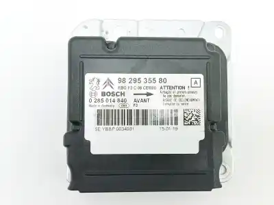 Peça sobressalente para automóvel em segunda mão centralina de airbag por citroen c4 cactus 1.5 bluehdi 100 referências oem iam 9829535580