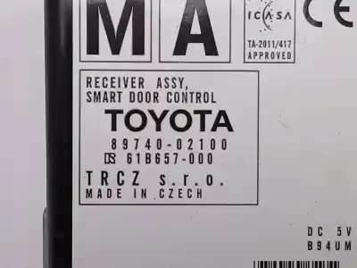 Автозапчасти б/у электронный модуль за toyota auris ranchera familiar (_e18_) 1.8 hybrid (zwe186_) ссылки oem iam 8974002100  61b657000