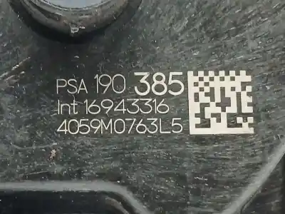 Second-hand car spare part left front door lock for citroen c4 cactus 1.5 bluehdi 100 oem iam references 190385  