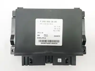 Peça sobressalente para automóvel em segunda mão módulo eletrônico por mercedes-benz clase a (w176) a 200 cdi / d (176.008) referências oem iam a0009003606
