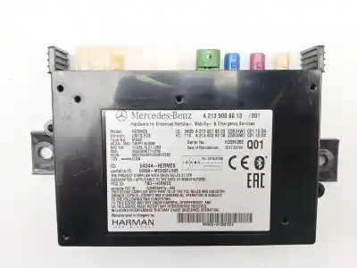 Peça sobressalente para automóvel em segunda mão módulo eletrônico por mercedes-benz clase a (w176) a 200 cdi / d (176.008) referências oem iam a2139008013