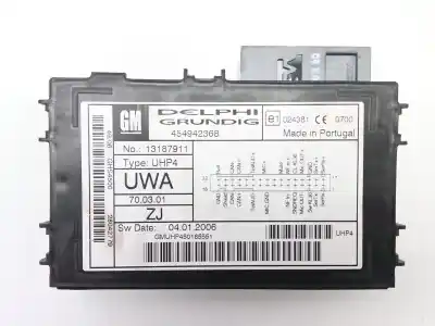 Peça sobressalente para automóvel em segunda mão módulo eletrônico por opel antara a (l07) 2.0 cdti referências oem iam 454942368