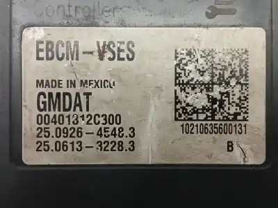 Peça sobressalente para automóvel em segunda mão abs por opel antara a (l07) 2.0 cdti referências oem iam 96817718 25092645483 25021203174