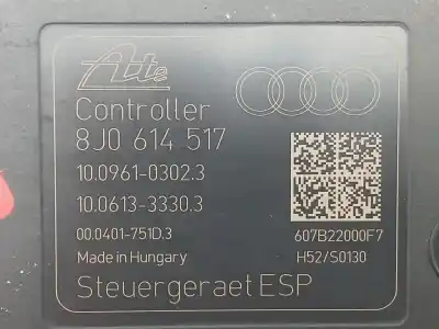 Peça sobressalente para automóvel em segunda mão abs por audi tt (8j3) 2.0 tfsi referências oem iam 8j0614517 10096103023 10021200154