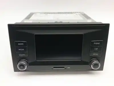 Tweedehands auto-onderdeel audiosysteem / radio-cd voor seat ibiza iv (6j5, 6p1) 1.4 tdi oem iam-referenties 5f0035871