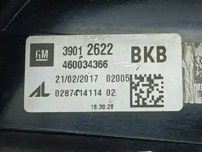 Second-hand car spare part right tailgate light for opel corsa e (x15) 1.4 (08, 68) oem iam references 39012622  