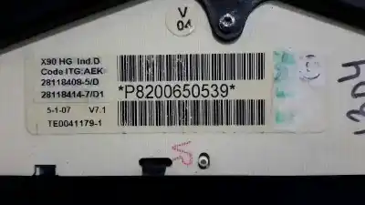 Peça sobressalente para automóvel em segunda mão quadrante por dacia logan 1.4 cat referências oem iam p8200650539 8200650539 281184147d1