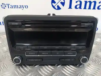Second-hand car spare part AUDIO SYSTEM / RADIO CD for VOLKSWAGEN SCIROCCO (137)  OEM IAM references 1K0035186AN CM7640211360 7640211360