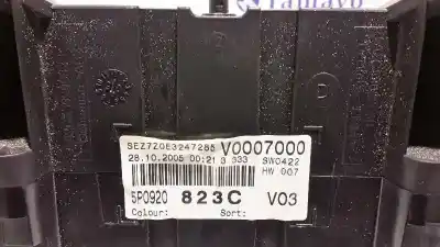 Peça sobressalente para automóvel em segunda mão quadrante por seat altea (5p1) * referências oem iam 110080280010 5p0920 