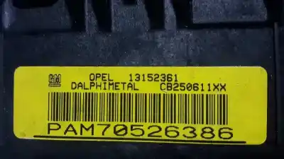 Автозапчастина б/у передня права подушка безопасности для opel corsa d (s07) 1.3 cdti (l08 l68) посилання на oem iam 13152361 cb250611xx 