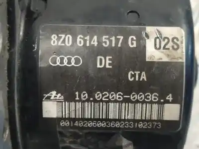 Peça sobressalente para automóvel em segunda mão abs por audi a2 (8z) 1.6 fsi referências oem iam 8z0614517g 10020600364 8z0907379d