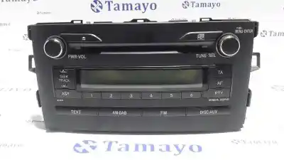 Автозапчастина б/у аудіо система / радіо cd для toyota auris (_e15_) 1.4 d-4d (nde150_) посилання на oem iam 8612002a70