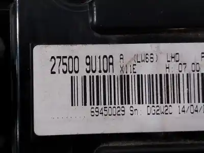 Автозапчасти б/у климат-контроль за nissan note (e11e) 1.5 dci turbodiesel cat ссылки oem iam 275009u10a 69450029 