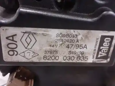 Pezzo di ricambio per auto di seconda mano alternatore per renault scenic (ja..) 2.0 16v rxi riferimenti oem iam 8200030635 sg9b033 2542420a