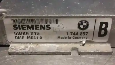 Second-hand car spare part ecu engine control for bmw serie 3 berlina (e36) 2.0 320i oem iam references 5wk9015 1744897 dmems410