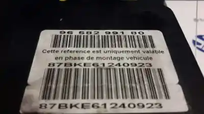 Peça sobressalente para automóvel em segunda mão abs por citroen c4 coupe vtr plus referências oem iam 0265234395 9649988180 0265950517