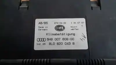 Автозапчасти б/у климат-контроль за audi a3 (8l) 1.8 20v turbo ссылки oem iam 8l0820043b 5hb00760800 