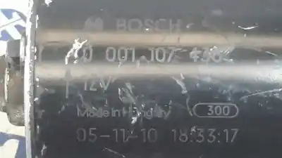 Peça sobressalente para automóvel em segunda mão motor de arranque por opel corsa c 1.0 12v referências oem iam 0001107436  