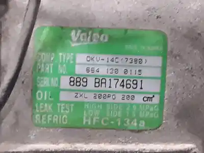 Second-hand car spare part air conditioning compressor for ssangyong kyron 2.0 oem iam references 6641300115  