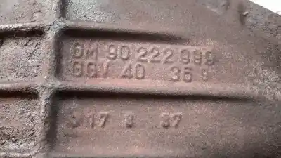 Second-hand car spare part rear differential for opel omega b 2.5 turbodiesel (x 25 td / u 25 td / l93) oem iam references   