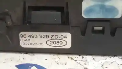 Second-hand car spare part multifunction display for citroen c6 básico oem iam references 96493929  