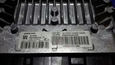 Second-hand car spare part ecu engine control for citroen c2 * oem iam references 5ws40285c 9653451880 9660300280