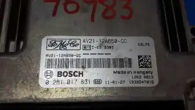 Автозапчасти б/у блок управления двигателем за ford fiesta vi (cb1, ccn) 1.4 tdci ссылки oem iam 0281017831 av2112a650gc 1039s47016