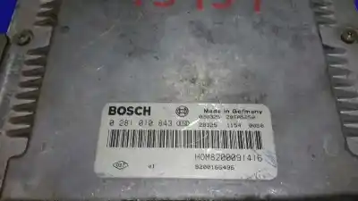 Second-hand car spare part ecu engine control for renault scenic rx4 (ja0) 1.9 dci diesel cat oem iam references 0281010843 hom8200091416 8200166496