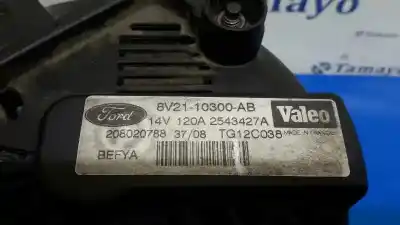 Автозапчастина б/у генератор для ford fiesta vi (cb1, ccn) 1.4 tdci посилання на oem iam 8v2110300ab tg12c038 
