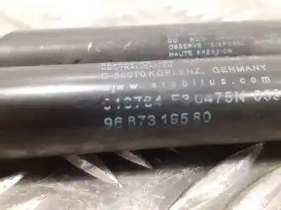 Автозапчастина б/у амортизаторі багажника/дверей для citroen c4 lim. 1.6 hdi fap посилання на oem iam 9687319580  