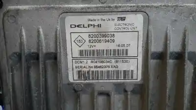 Second-hand car spare part ecu engine control for nissan note (e11e) 1.5 dci turbodiesel cat oem iam references 8200399038 8200619409 r0410b034c